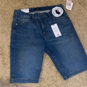 Classic Blue Denim Women's Jean Shorts